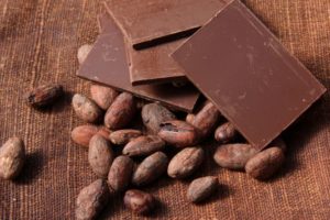 chocolate and cocoa beans