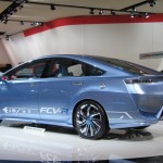 Toyota’s hydrogen fuel-cell car to compete with Tesla models