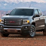GM unveils its new mid-size pick-up truck GMC Canyon