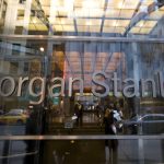 Morgan Stanley shares gain for a third straight session on Monday, bank enters a long position in Russian rouble