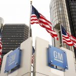 General Motors shares gain for a third session in a row on Monday, US new vehicle sales projection for 2017 revised down