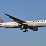 United Air shares touch a fresh all-time high on Thursday, company reports a 7% growth in July traffic