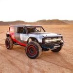 Ford shares gain for a fourth straight session on Tuesday, auto maker posts images and video of “race-inspired Bronco R prototype”