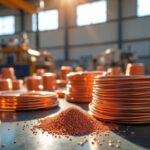 Stronger Dollar and Rising Stocks Nudge LME Copper Lower