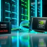 Nvidia Lags as SanDisk Leads in Tech Positioning Divergence