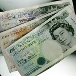 British pound lowered sharply against widely expanding US dollar