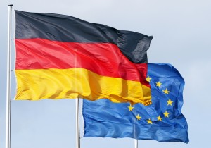 European and German flag